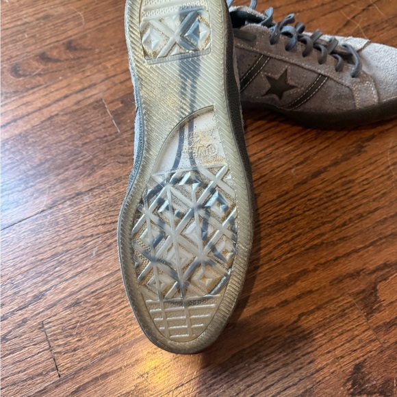 Converse Charcoal Suede Men's Sneakers - Picture 5 of 8